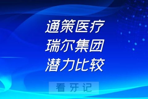 通策医疗和瑞尔集团上市公司潜力比较