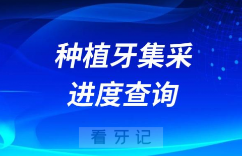 种植牙集采价格落地进度查询表格2023版