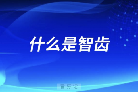 什么是智齿？智齿长什么样图片？最新解读来了