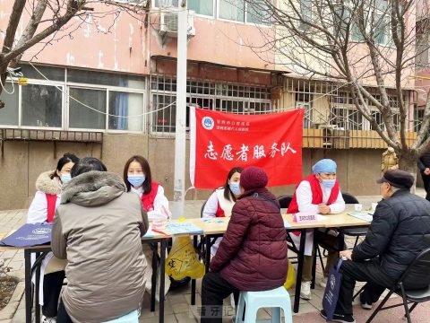 宝鸡**团总支开展学雷锋志愿服务活动